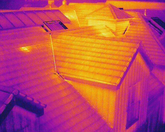 Thermal Imaging Roof Survey Image Bradford